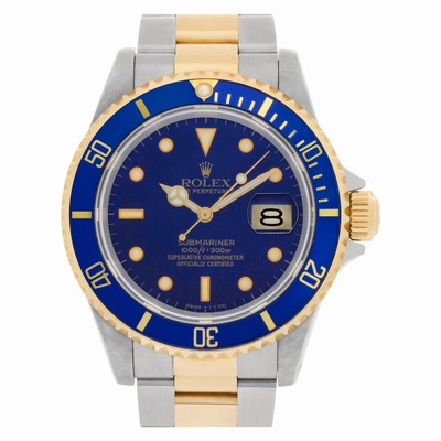 Rolex 16613 Submariner Automatic Male 18k gold & Stainless Steel Replica Watches