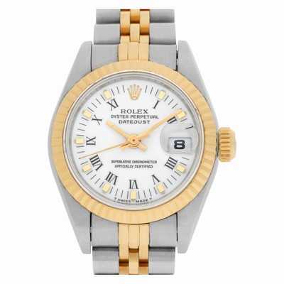 Rolex 69173 Datejust Automatic Female 18k gold & Stainless Steel Replica Watches