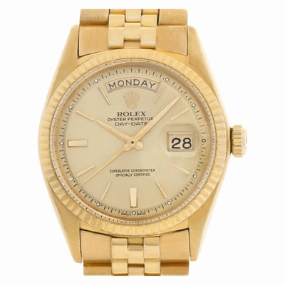 Rolex 1803 Day-Date Automatic Unisex 18k yellow gold Replica Watches
