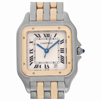 Cartier W2PN0007 Panthere Quartz Unisex Stainless Steel Replica Watches