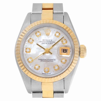 Rolex 79173 Datejust Automatic Female 18k gold & Stainless Steel Replica Watches