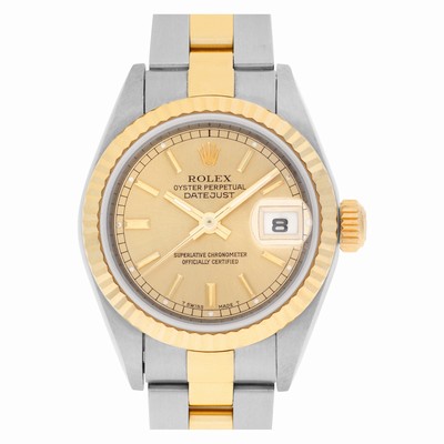 Rolex 79173 Datejust Automatic Female 18k gold & Stainless Steel Replica Watches