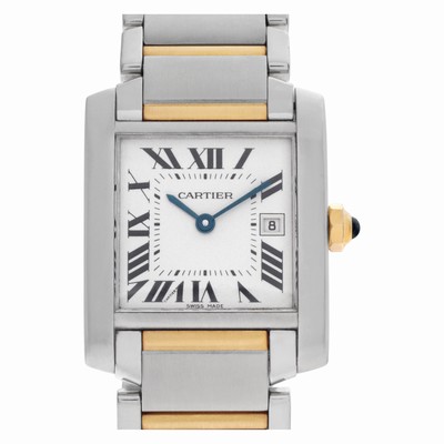 Cartier W524899 Tank Francaise Quartz Unisex Stainless Steel Replica Watches