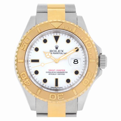 Rolex 16623 Yacht-Master Automatic Male 18k gold & Stainless Steel Replica Watches