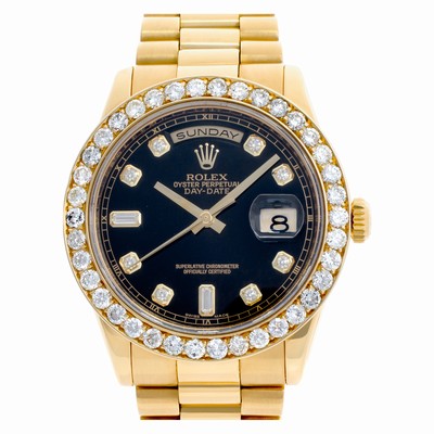 Rolex 118238 Day-Date Automatic Male 18k yellow gold Replica Watches