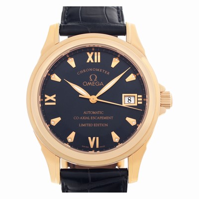 Omega 5931.81.23 De Ville Automatic Male 18k rose gold Replica Watches