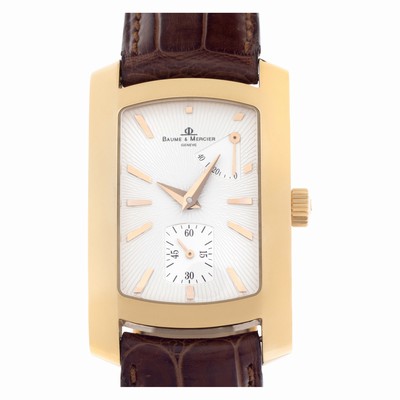 Baume & Mercier 65362 Hampton Milleis Automatic Male 18k rose gold Replica Watches