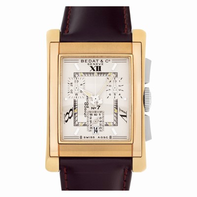 Bedat & Co 778 Chronopocket Quartz Male 18k yellow gold Replica Watches