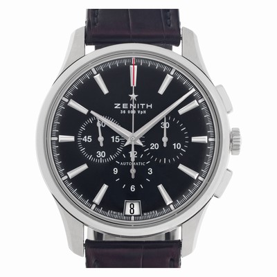 Zenith 03.2110.400/22.C493 El Primero Automatic Male Stainless Steel Replica Watches