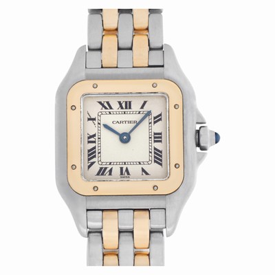 Cartier w25028b Panthere Quartz Female Stainless Steel Replica Watches