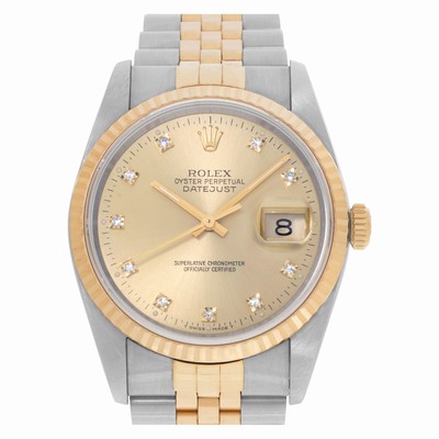 Rolex 16233 Datejust Automatic Unisex Stainless Steel Replica Watches