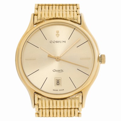 Corum 4316056M51 Classic Quartz Male 18k yellow gold Replica Watches