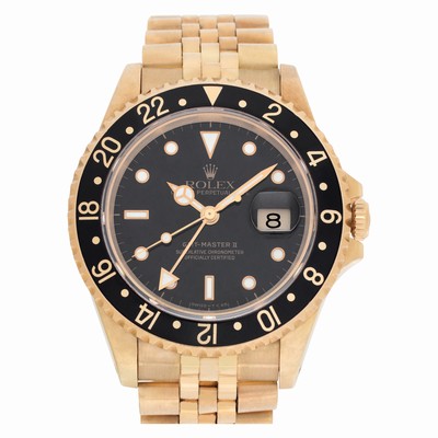 Rolex 16718 GMT-Master Automatic Male 18k yellow gold Replica Watches
