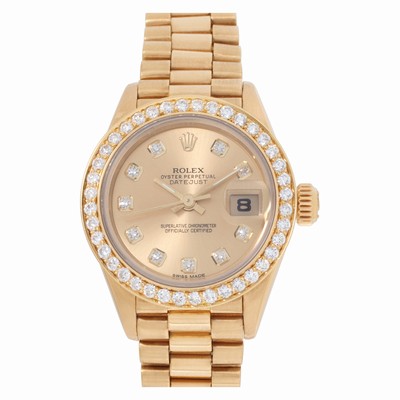 Rolex 69178 Datejust Automatic Female 18k yellow gold Replica Watches