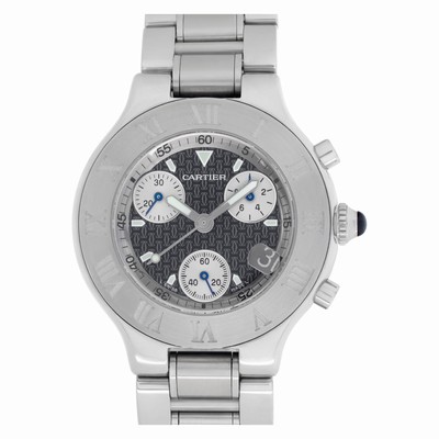 Cartier W10172t2 Chronoscaph 21 Quartz Male Stainless Steel Replica Watches