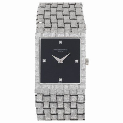 Vacheron Constantin 7186 Classic Manual Unisex 18k White Gold Replica Watches