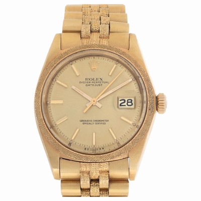 Rolex 1611 Datejust Automatic Male 18k yellow gold Replica Watches