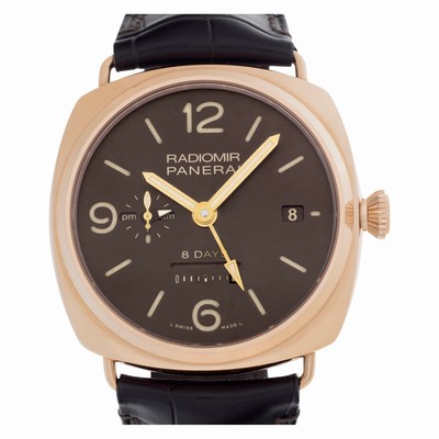 Panerai PAM395 Radiomir Manual Male 18k rose gold Replica Watches