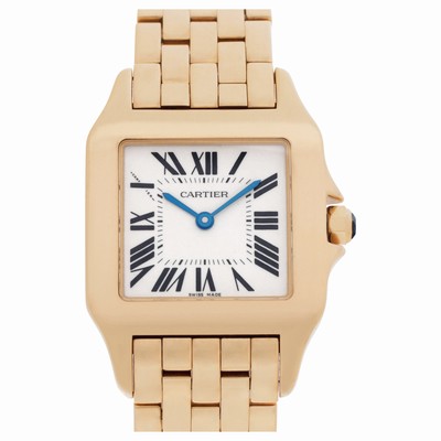 Cartier W25062X9 Demoiselle Quartz Female 18k yellow gold Replica Watches