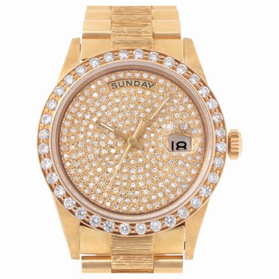 Rolex 18238 Day-Date Automatic Unisex 18k yellow gold Replica Watches