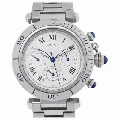 Cartier 1050 Pasha Quartz Male Stainless Steel Replica Watches