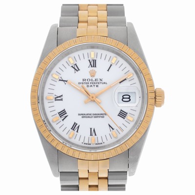 Rolex 15223 Date Automatic Unisex 18k gold & Stainless Steel Replica Watches
