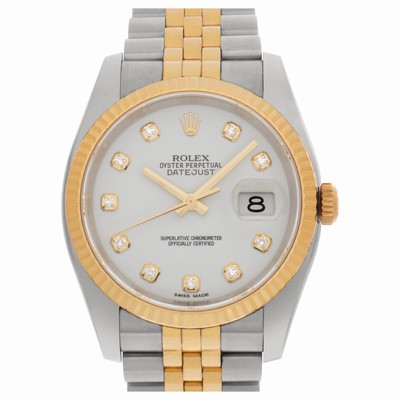 Rolex 116233 Datejust Automatic Unisex 18k gold & Stainless Steel Replica Watches