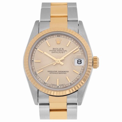 Rolex 68273 Datejust Automatic Female 18k gold & Stainless Steel Replica Watches