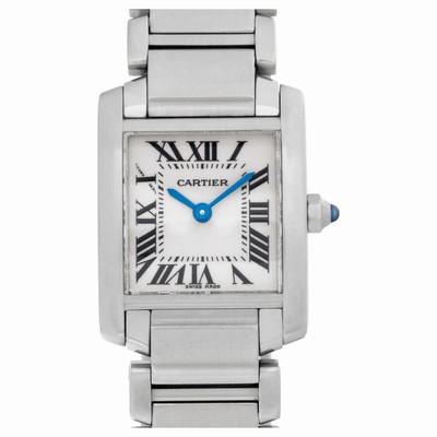 Cartier w51008q3 Tank Francaise Quartz Female Stainless Steel Replica Watches