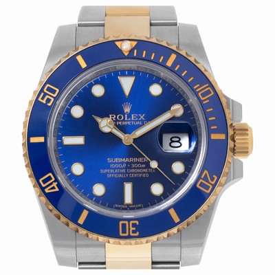Rolex 116613 Submariner Automatic Male 18k gold & Stainless Steel Replica Watches