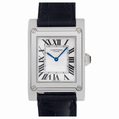 Cartier W1539951P Tank Manual Unisex Platinum Replica Watches