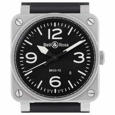 Bell & Ross BR03-92-S Aviation Automatic Male Stainless Steel Replica Watches