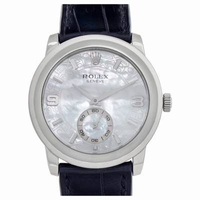 Rolex 5240 Cellini Manual Unisex Platinum Replica Watches