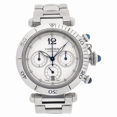 Cartier w31030h3 Pasha Chronograph Automatic Male Stainless Steel Replica Watches
