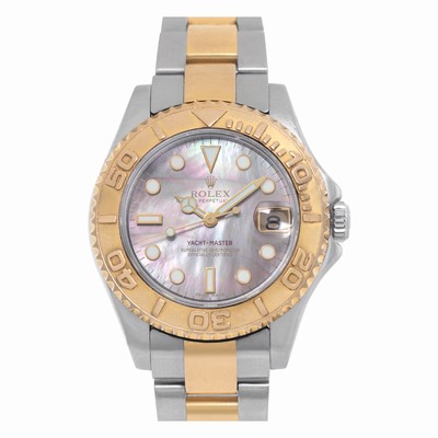 Rolex 168623 Yacht-Master Automatic Female 18k gold & Stainless Steel Replica Watches