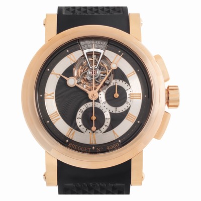 Breguet 5837br/92/5zu Marine Automatic Male 18k rose gold Replica Watches