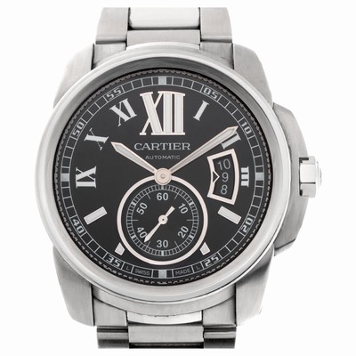 Cartier W7100016 Calibre Automatic Male Stainless Steel Replica Watches