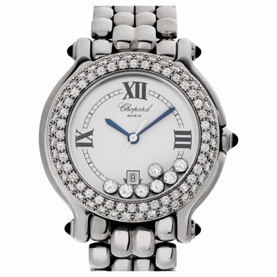Chopard 8236 Happy Diamond Quartz Female Stainless Steel Replica Watches