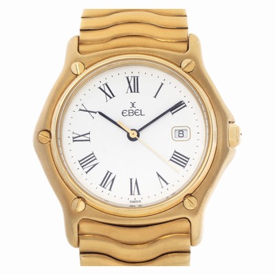 Ebel 883909 Sportwave Quartz Unisex 18k yellow gold Replica Watches