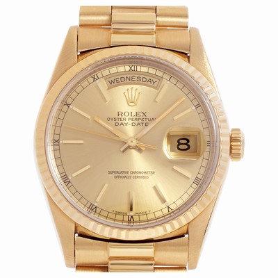 Rolex 18238 Day-Date Automatic Male 18k yellow gold Replica Watches