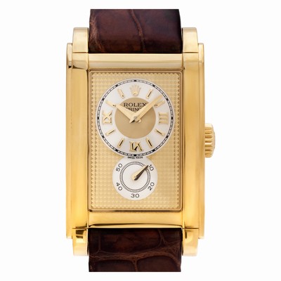 Rolex 5440 Cellini Manual Male 18k yellow gold Replica Watches