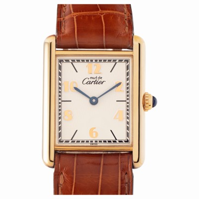 Cartier 161725 Tank Quartz Female plaque Replica Watches