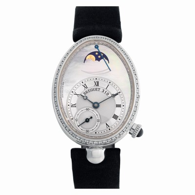 Breguet 8908BBV2864D00D Reine De Naples Automatic Female 18k White Gold Replica Watches