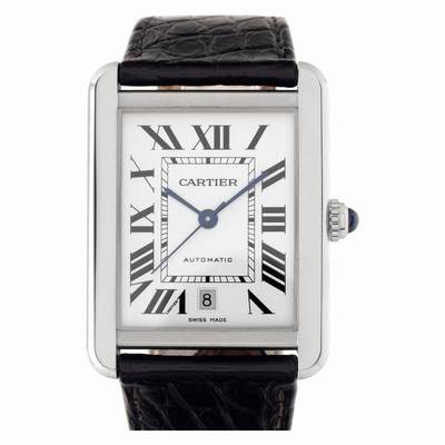Cartier W5200027 Tank Solo Automatic Male Stainless Steel Replica Watches