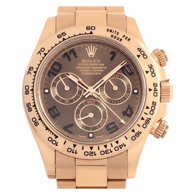 Rolex 116505 Daytona Automatic Female 18k rose gold Replica Watches