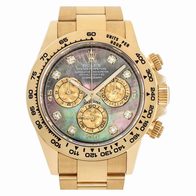 Rolex 116508 Daytona Automatic Male 18k yellow gold Replica Watches