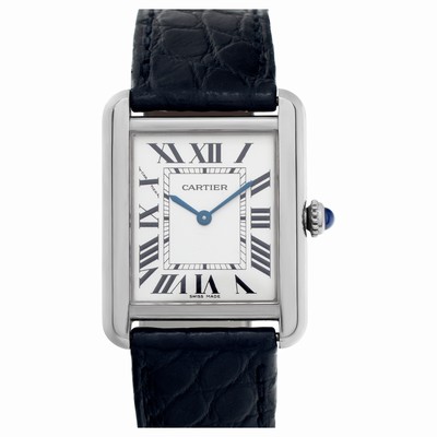 Cartier WSTA0030 Tank Solo Quartz Female Stainless Steel Replica Watches