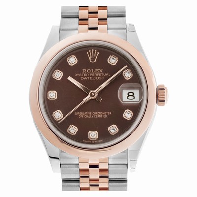 Rolex 278241 Datejust Automatic Female 18k rose gold & stainless steel Replica Watches