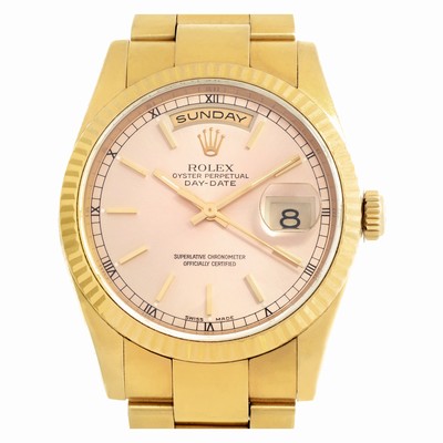 Rolex 118238 Day-Date Automatic Male 18k yellow gold Replica Watches