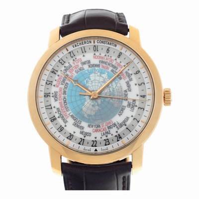 Vacheron Constantin 86060/000R World Time Automatic Male 18k rose gold Replica Watches